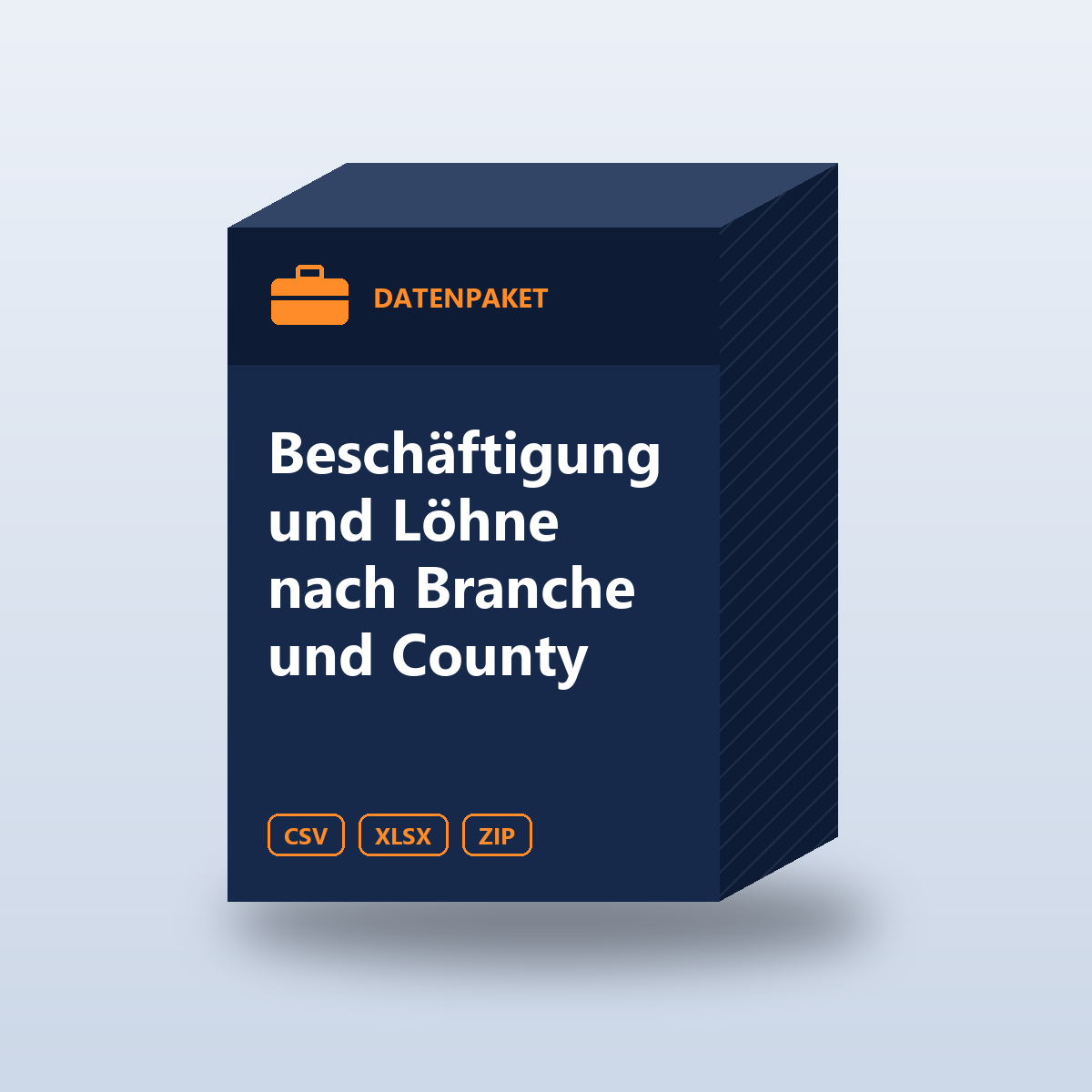 Beschäftigung und Löhne nach Branche und County